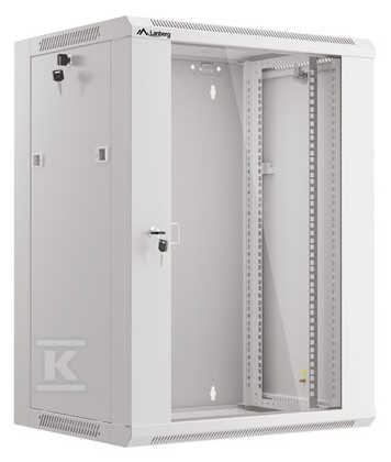 Szafa instalacyjna RACK wisząca 19" 15U - WFFA-5415-10S