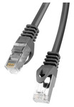 Патч-корд кат. 6 FTP 30м чорний, протестований Fluke
