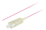 Pigtail światłowód SM E2000/APC EASY strip 9/125 G657A1 2M żółty