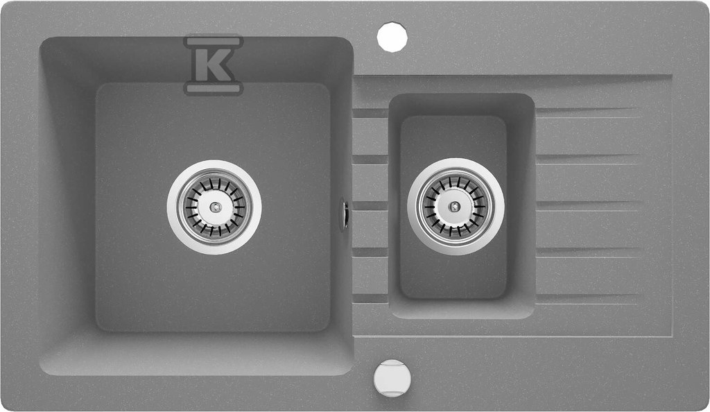 Zlewozmywak granitowy 1.5-komorowy z - ZQZ_S513
