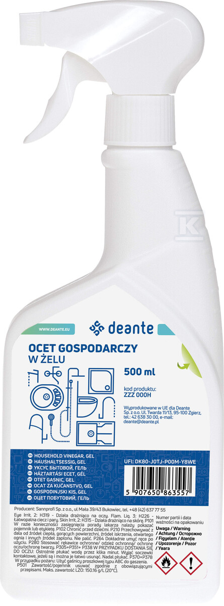 Оцет господарський у гелі, 14% - ZZZ_000H