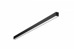 Oprawa natynkowa, zwieszana LED BARIS 40 LED N 2300lm klosz mleczny I kl. IP20 860mm 840 23W Czarny