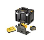 Pilarka tarczowa 54V XR FLEXVOLT 165 mm do cięcia wzdłużnego, z dwoma akumulatorami 6.0Ah, ładowarką i walizką TSTAK DCS520T2-QW