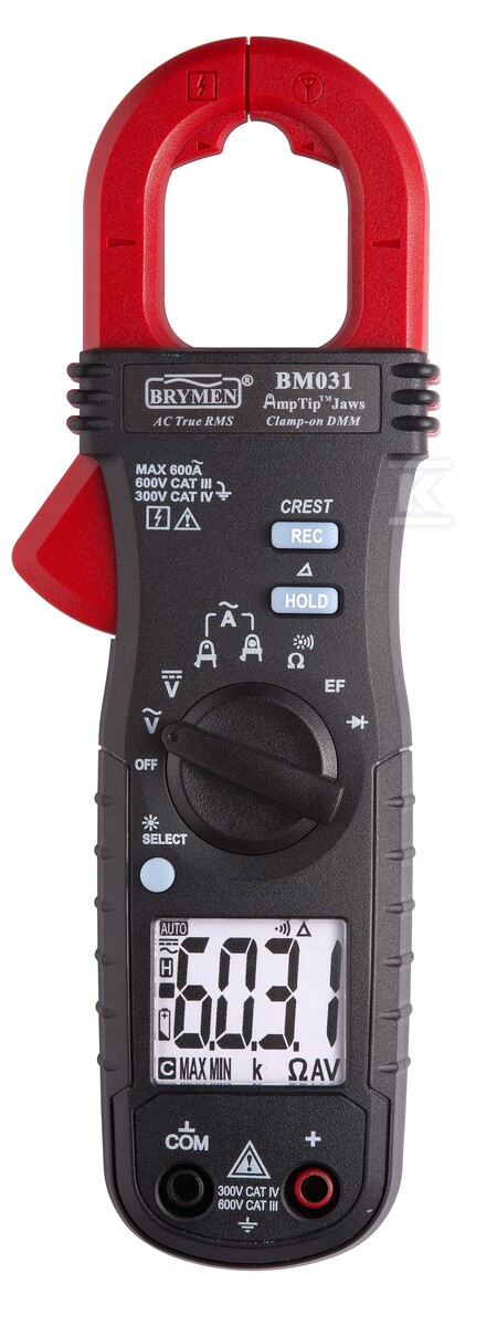 Miernik cęgowy BM031 600A AC TRMS, - 102191
