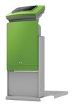 Układ stabilizacji ciśnienia sterowany kompresorowo REFLEXOMAT - jednostka sterująca bez kompresora RS EXTERNAL AIR T, ustawiony obok zbiornika, ze sterownikiem CONTROL TOUCH