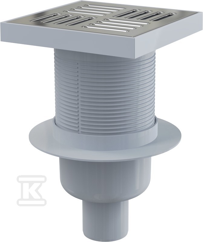 Kratka ściekowa 150x150/50 mm odpływ - APV6411