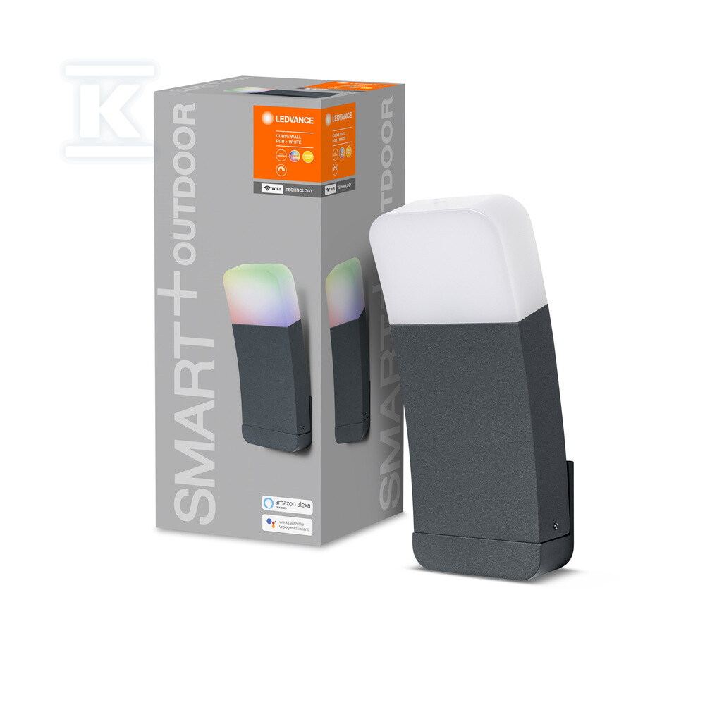 Oprawa LED SMART+ WIFI CURVE WALL 9W - 4058075478336