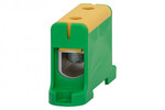 Клемна колодка LZ в корпусі ZU 1-потокова 16mm² - 95mm² - Al/Cu жовто/зелена