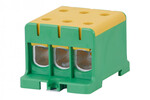 Клемна колодка LZ в корпусі ZU однопотокова 3x95mm² / 3x95mm² - Al/Cu жовто/зелена
