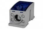 Блок розподілу LKN 400A(1x185/4x16-2x35,1x25,4x16,4x10) синій