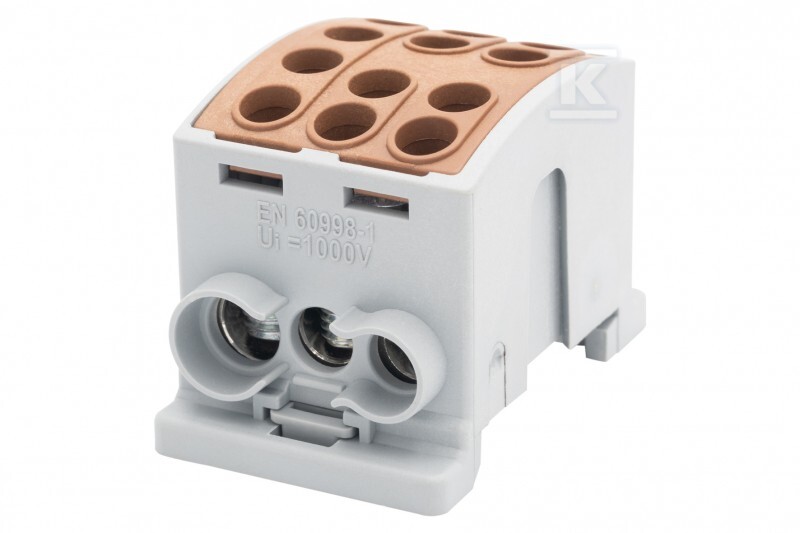 Клемник HLK 100A-3 (1x25, 2x16 / 1x25, - F2.0361