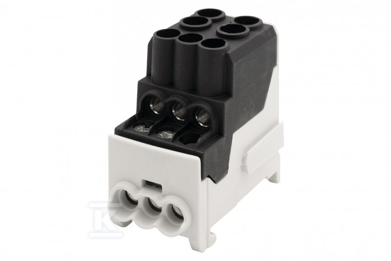 Blok rozdzielczy DBR 100A 2x25 / 6x10 - F2.0547