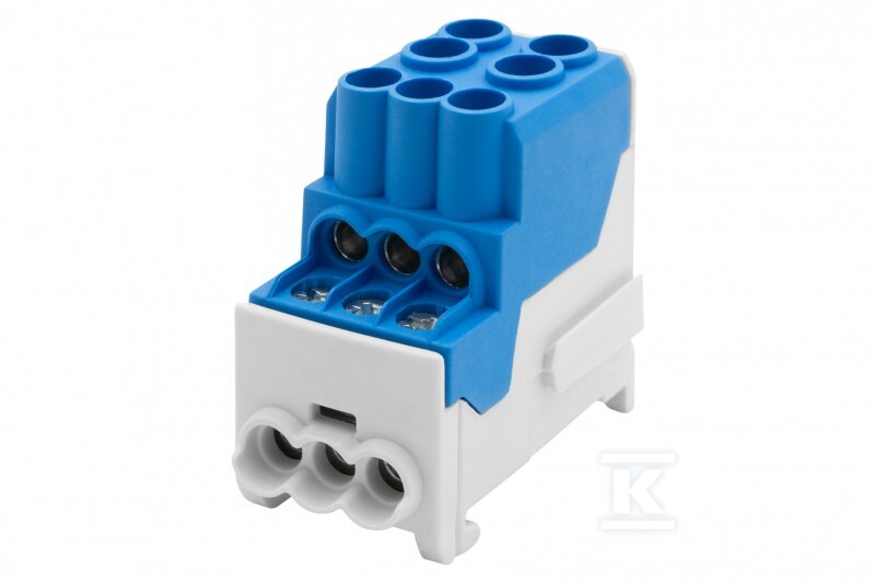 Blok rozdzielczy DBR 100A 2x25 / 6x10 - F2.0550