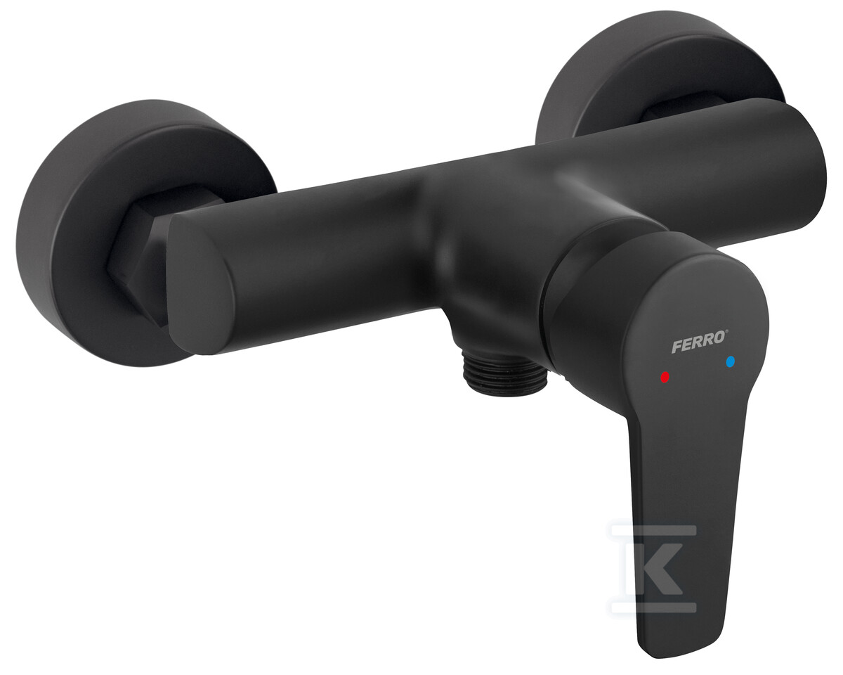 Bateria natryskowa RITTO BLACK bez - BTR7BL