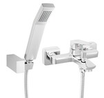 Bateria wannowa VITTO VERDELINE z zestawem natryskowym, chrom