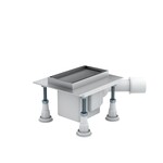 Odpływ liniowy Standard Plus Base 670x8x9,5 cm, prostokątny (BEZ MASKOWNICY)