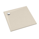 Brodzik kompozytowy Stabilsound Plus® Etrusco Cashmere Stone 90x90x3 cm, kwadratowy
