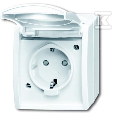 Gniazdo SCHUKO z przesłonami z - 2CKA002083A0843