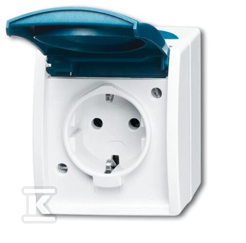 Gniazdo SCHUKO z klapką z - 2CKA002083A0845