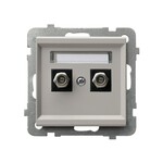 Подвійне антенне гніздо типу F SONATA КАШМІР