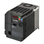Napęd falownikowy MX2-V2, 2,2/3,0 kW (ND/LD), 11,0/12,0 A (ND/LD), 200 V AC, 1~ wejście, wektorowy bezczujnikowy, maksymalna częstotliwość wyjściowa 1000 Hz, 3G3MX2-AB022-HF-V2