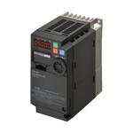 Napęd falownikowy MX2-V2, 0,1/0,2 kW (ND/LD), 1,0/1,2 A (ND/LD), 200 V AC, 1~ wejście, wektorowy bezczujnikowy, maksymalna częstotliwość wyjściowa 1000 Hz, 3G3MX2-AB001-HF-V2