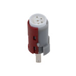 Dioda LED 12 VDC,czerwona,superjasna