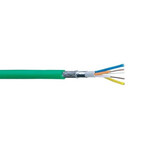 Kabel instalacyjny PROFINET, żyły skręcane (Quad), izolacja PVC, kolor zielony