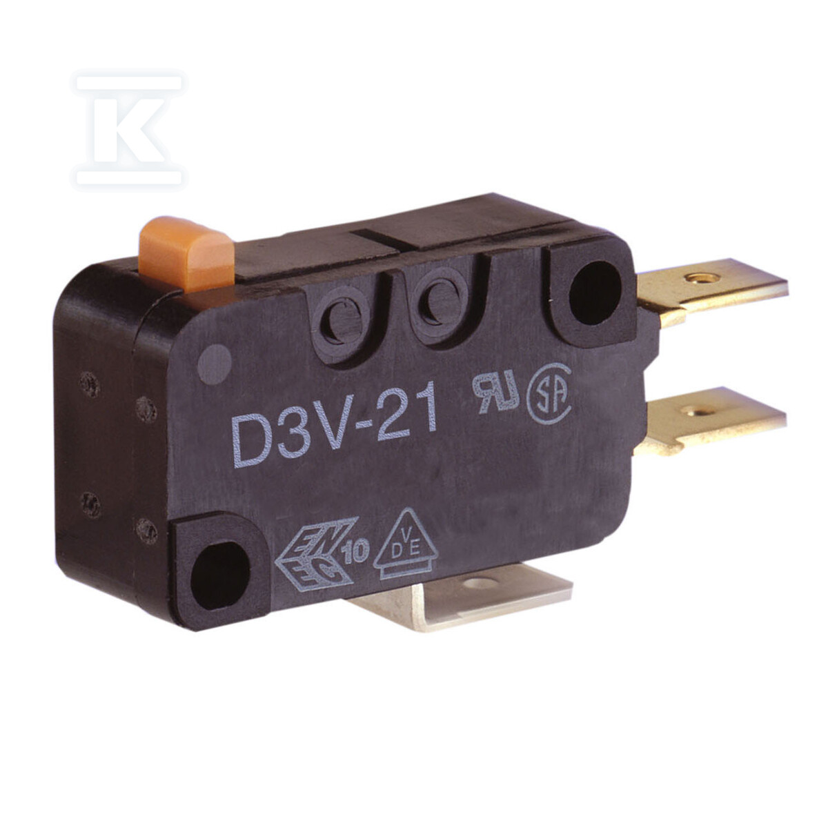 Mikroprzełącznik podstawowy SPDT, pin - D3V-16-1C5