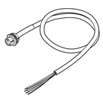 Kabel DeviceNet, złącze M12 żeńskie (montaż panelowy) na końcówki otwarte, 0,5 m