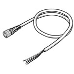 Kabel DeviceNet, cienki, złącze proste M12 (żeńskie) – końcówki otwarte, 10 m