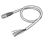 Kabel DeviceNet cienki, wtyk M12 prosty (męski) – końcówki otwarte, 2 m