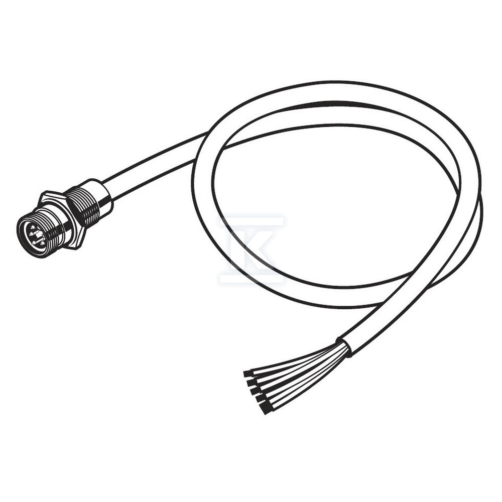 Kabel DeviceNet gruby, wtyk 7/8" - DCA2-5CNC5M1