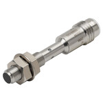 Czujnik zbliżeniowy, indukcyjny, M5, osłonięty, 1,2 mm, DC, 3-przewodowy, NPN NO, złączka M8 3 styki, E2E-S05S12-MC-C1
