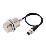 Czujnik zbliżeniowy, indukcyjny, M30, 15 mm, osłonięty, DC, 2-przewodowy, NC, złączka M12 0,3 m, bez polaryzacji, E2E-X15D2-M1J-T 0.3M