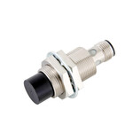 Czujnik zbliżeniowy, indukcyjny, mosiądz-niklowy, krótki korpus, M18, nieekranowany, 10 mm, dc, 3-przewodowy, PNP NO, IO-Link COM3, złączka M12, E2E-X10MB1T18-M1