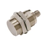 Czujnik zbliżeniowy, indukcyjny, niklowo-mosiężny, krótki korpus, M30, osłonięty, 10 mm, DC, 3-przewodowy, PNP NC, złączka M12, E2E-X10B230-M1