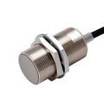 Czujnik zbliżeniowy, indukcyjny, długie ciało z mosiądzu niklowanego, M30, osłonięty, 10 mm, DC, 3-przewodowy, PNP NO, IO-Link COM3, 2 m przewodowy, E2E-X10B1TL30 2M