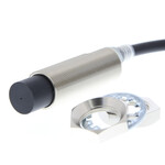 Czujnik zbliżeniowy, indukcyjny, mosiądz-nikiel, M18, nieekranowany, 20 mm, NC, kabel 2 m, DC 2-przewodowy, E2E-X20MD2L18 2M