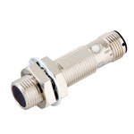 Czujnik zbliżeniowy, indukcyjny, niklowo-mosiężny, krótki korpus, M12, osłonięty, 4 mm, DC, 3-przewodowy, PNP NC, złączka M12, E2E-X4B212-M1