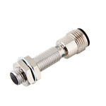 Czujnik zbliżeniowy, indukcyjny, krótkie ciało SUS M8, osłonięty, 1,5 mm, DC, 3-przewodowy, PNP NC, złączka M12, E2E-X1R5B28-M1