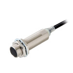 Czujnik zbliżeniowy, indukcyjny, niklowo-mosiężny, długie ciało, M18, osłonięty, 7 mm, DC, 2-przewodowy, NO, z polaryzacją, kabel 2 m, E2E-X7D1L 2M