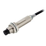 Czujnik zbliżeniowy, indukcyjny, niklowany mosiądz, długie ciało, M12, nieekranowany, 5 mm, DC, 3-przewodowy, NPN NC, 2 m kabel, E2E-X5MC2L12 2M