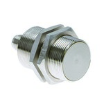 Czujnik zbliżeniowy M30, wysoka temperatura (100°C) stal nierdzewna, zasięg czułości 12 mm, DC PNP, NC, wtyczka M12, E2EH-X12B2-M1