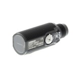Czujnik fotoelektryczny, lufa gwintowana M18, plastikowy, czerwona dioda LED, rozproszony, 300 mm, NPN, światło-WŁ/ciemny-WŁ, złączka M12, E3F1-DN22