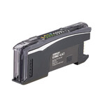 Czujnik fotoelektryczny, wzmacniacz laserowy, inteligentne dostosowywanie, NPN, pojedyncze wyjście, zewnętrzne wejście, złącze systemowe, E3NC-LA7