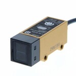 Czujnik fotoelektryczny,retrorefleksyjny,1 m,DC,3-przewodowy,PNP,poziomy,kabel 2 m,E3S-R1B4