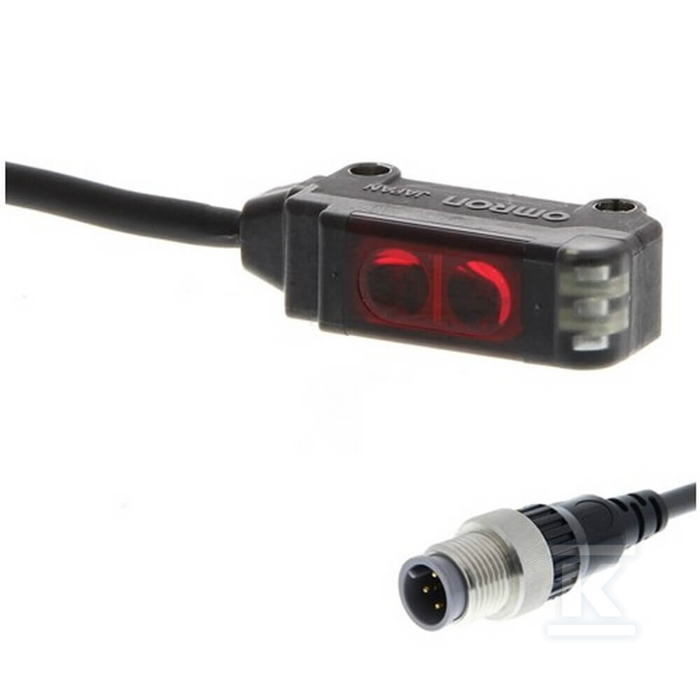 Czujnik fotoelektryczny, miniatura - E3T-SL24-M1TJ 0.3M