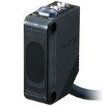 Czujnik fotoelektryczny,obudowa prostokątna,dioda LED podczerwieni,rozproszony,1 m,PNP,Światło-WŁ/Ćm-WŁ,IO-Link COM3,kabel 2 m,E3Z-D82-IL3 2M