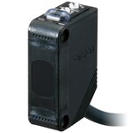 Czujnik fotoelektryczny,obudowa prostokątna,czerwona dioda LED,przezświetleniowy,jednostka odbiorcza,NPN,światło-wł/ciemny-wł,kabel 2 m,E3Z-T61A-D 2M